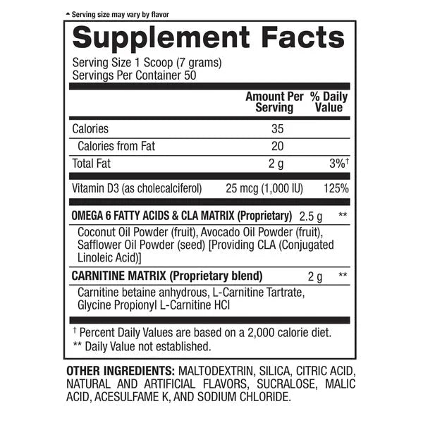 CLA + Carnitine - Non-Stimulant Weight Loss Supplement