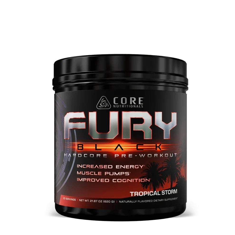Core Nutritionals FURY BLACK Hardcore Pre-Workout