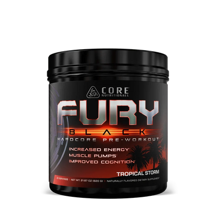 Core Nutritionals FURY BLACK Hardcore Pre-Workout