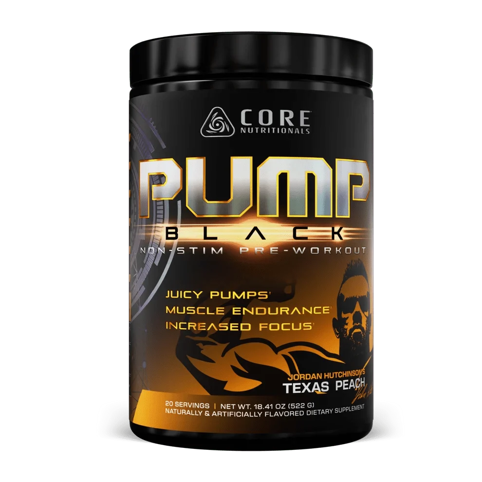 Core Nutritionals PUMP BLACK Non-Stim Pre-Workout