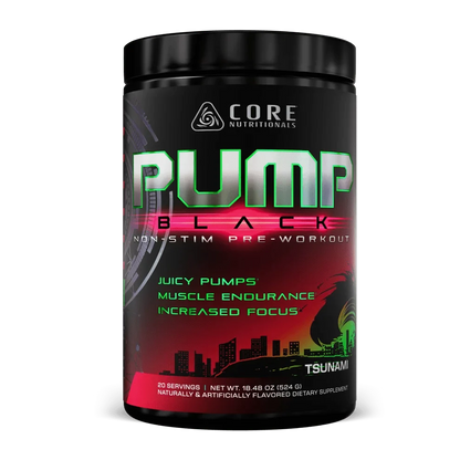 Core Nutritionals PUMP BLACK Non-Stim Pre-Workout