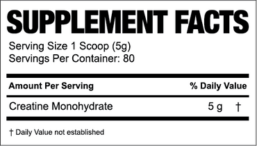 Magnum Creatine Monohydrate 80 Servs