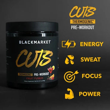 Blackmarket Labs Cuts Thermogenic Pre Workout