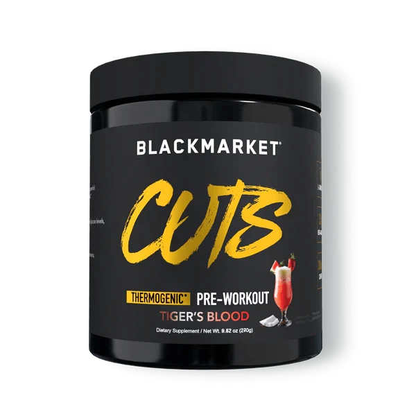 Blackmarket Labs Cuts Thermogenic Pre Workout