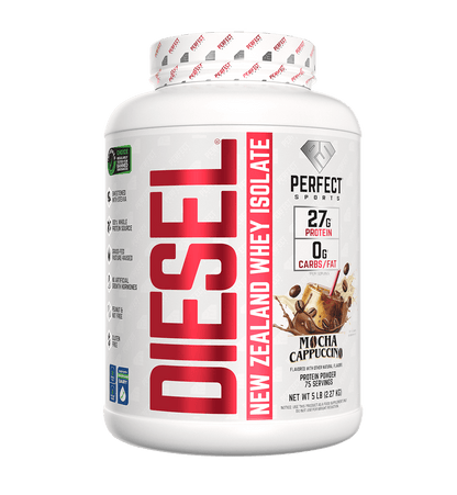 Perfect Sports DIESEL New Zealand Grassfed Whey Protein Isolate 5 lbs