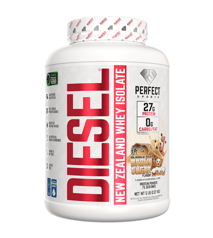 Perfect Sports DIESEL New Zealand Grassfed Whey Protein Isolate 5 lbs