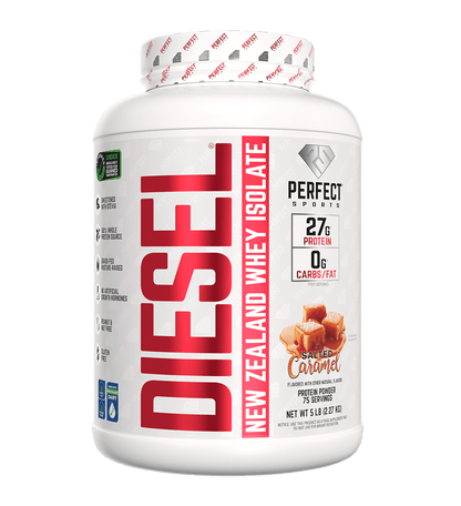 Perfect Sports DIESEL New Zealand Grassfed Whey Protein Isolate 5 lbs