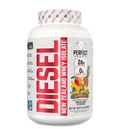 Perfect Sports DIESEL New Zealand Grassfed Whey Protein Isolate 2 lbs