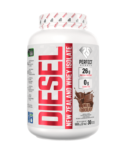 Perfect Sports DIESEL New Zealand Grassfed Whey Protein Isolate 2 lbs