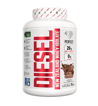 Perfect Sports DIESEL New Zealand Grassfed Whey Protein Isolate 5 lbs