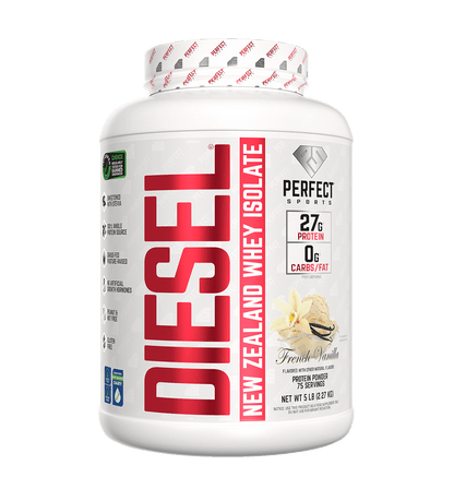 Perfect Sports DIESEL New Zealand Grassfed Whey Protein Isolate 5 lbs