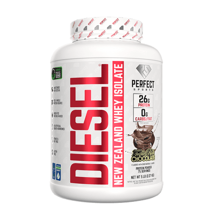 Perfect Sports DIESEL New Zealand Grassfed Whey Protein Isolate 5 lbs