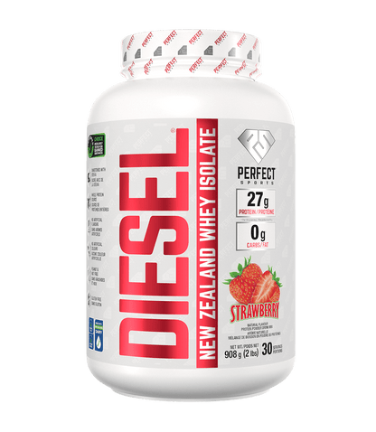 Perfect Sports DIESEL New Zealand Grassfed Whey Protein Isolate 2 lbs