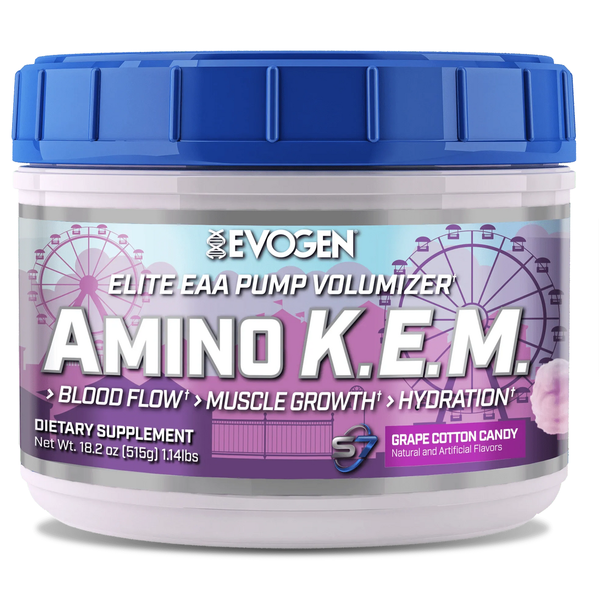 Evogen Amino K.E.M. EAA | Essential Amino Acids + BCAAs + Hydration & Recovery Formula
