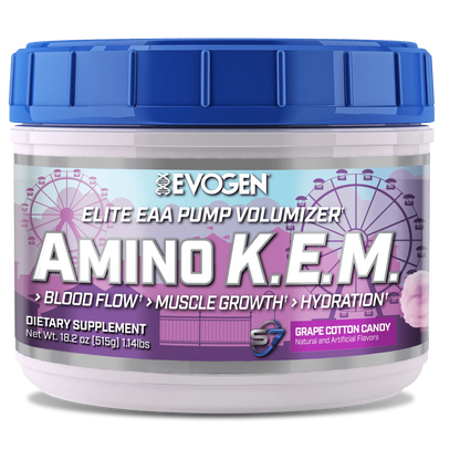 Evogen Amino K.E.M. EAA | Essential Amino Acids + BCAAs + Hydration & Recovery Formula