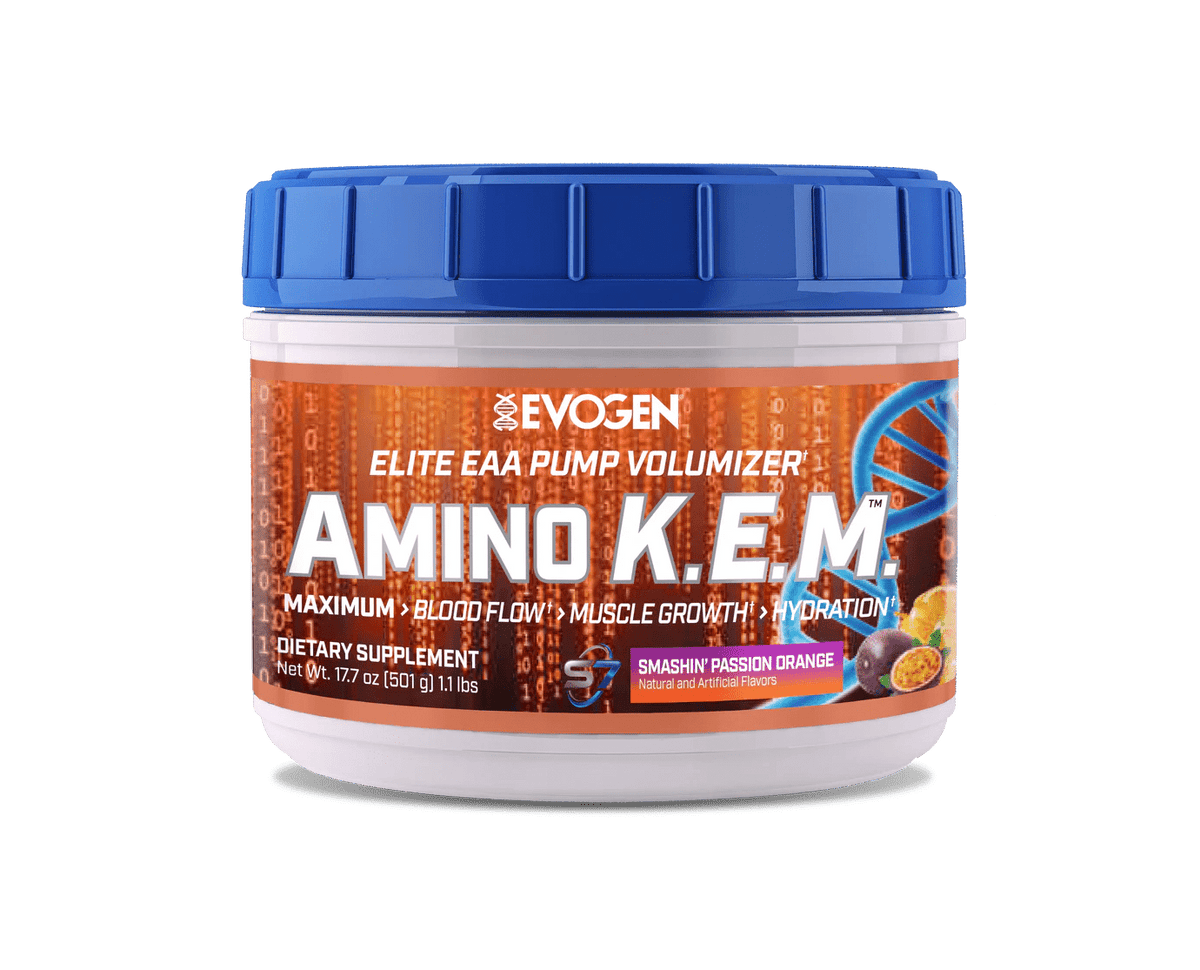 Evogen Amino K.E.M. EAA | Essential Amino Acids + BCAAs + Hydration & Recovery Formula