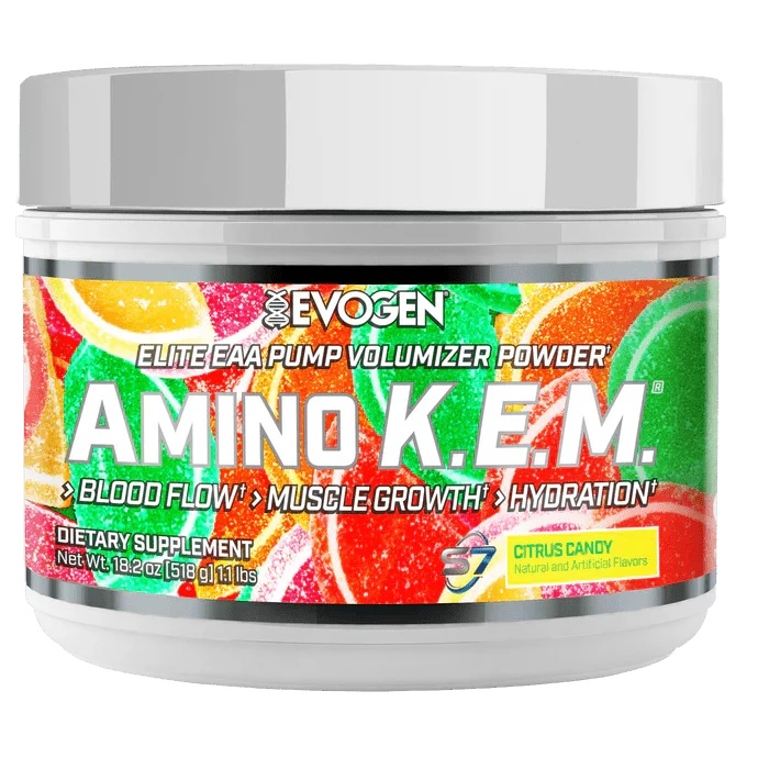Evogen Amino K.E.M. EAA | Essential Amino Acids + BCAAs + Hydration & Recovery Formula