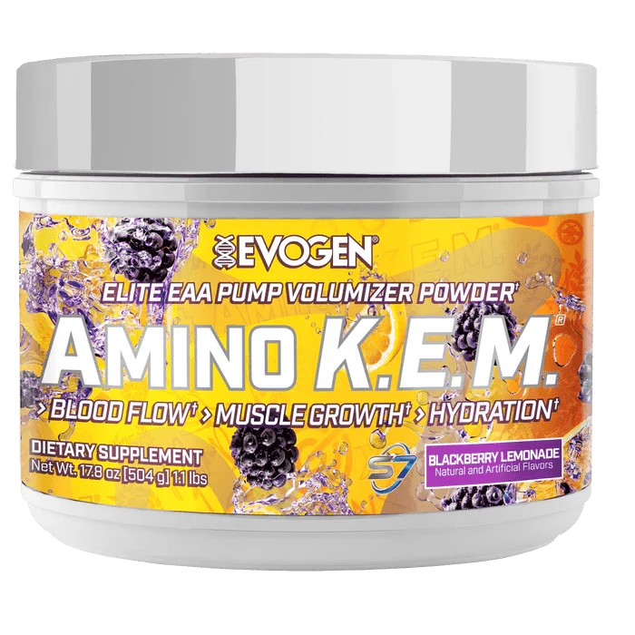 Evogen Amino K.E.M. EAA | Essential Amino Acids + BCAAs + Hydration & Recovery Formula