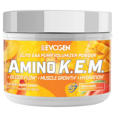 Evogen Amino K.E.M. EAA | Essential Amino Acids + BCAAs + Hydration & Recovery Formula
