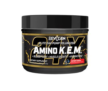 Evogen Amino K.E.M. EAA | Essential Amino Acids + BCAAs + Hydration & Recovery Formula