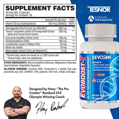 Evogen Evoboost-T Test Booster