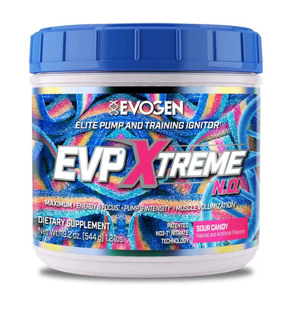 Evogen EVP Xtreme N.O. High-Stim Pre-Workout | Energy, Focus & Extreme Pumps