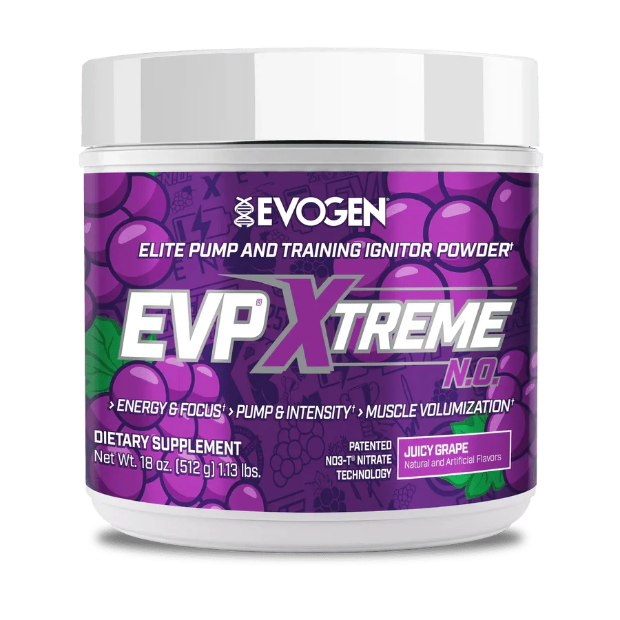 Evogen EVP Xtreme N.O. High-Stim Pre-Workout | Energy, Focus & Extreme Pumps