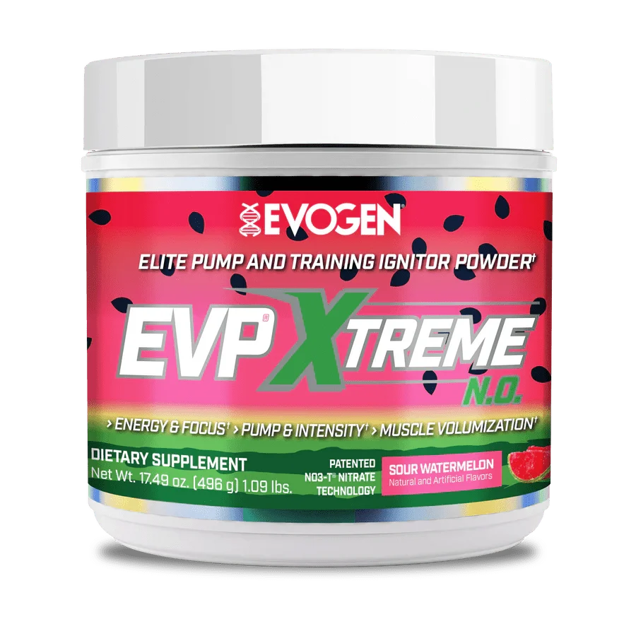Evogen EVP Xtreme N.O. High-Stim Pre-Workout | Energy, Focus & Extreme Pumps