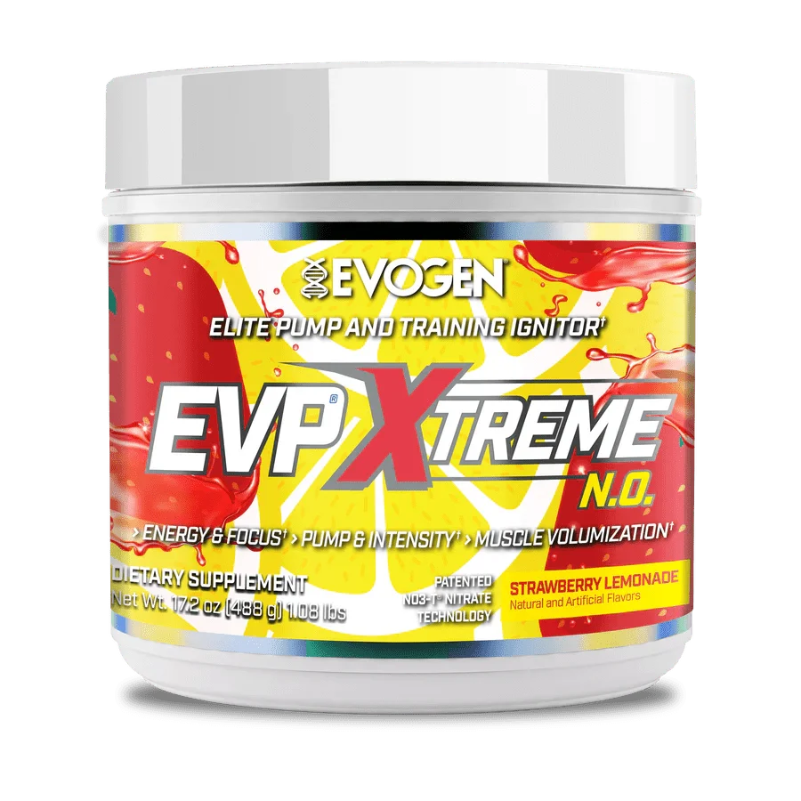 Evogen EVP Xtreme N.O. High-Stim Pre-Workout | Energy, Focus & Extreme Pumps
