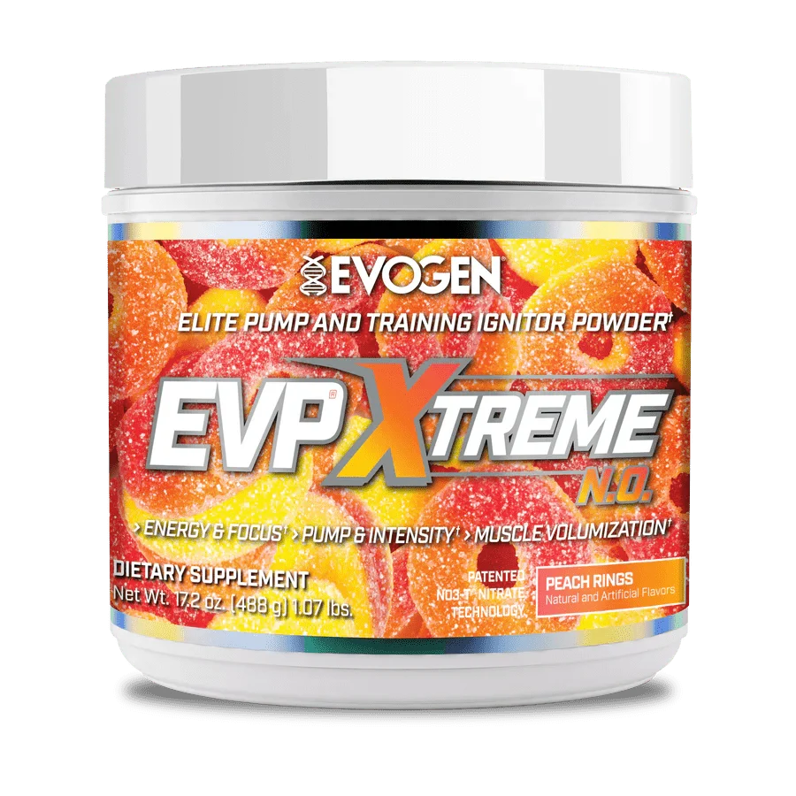 Evogen EVP Xtreme N.O. High-Stim Pre-Workout | Energy, Focus & Extreme Pumps