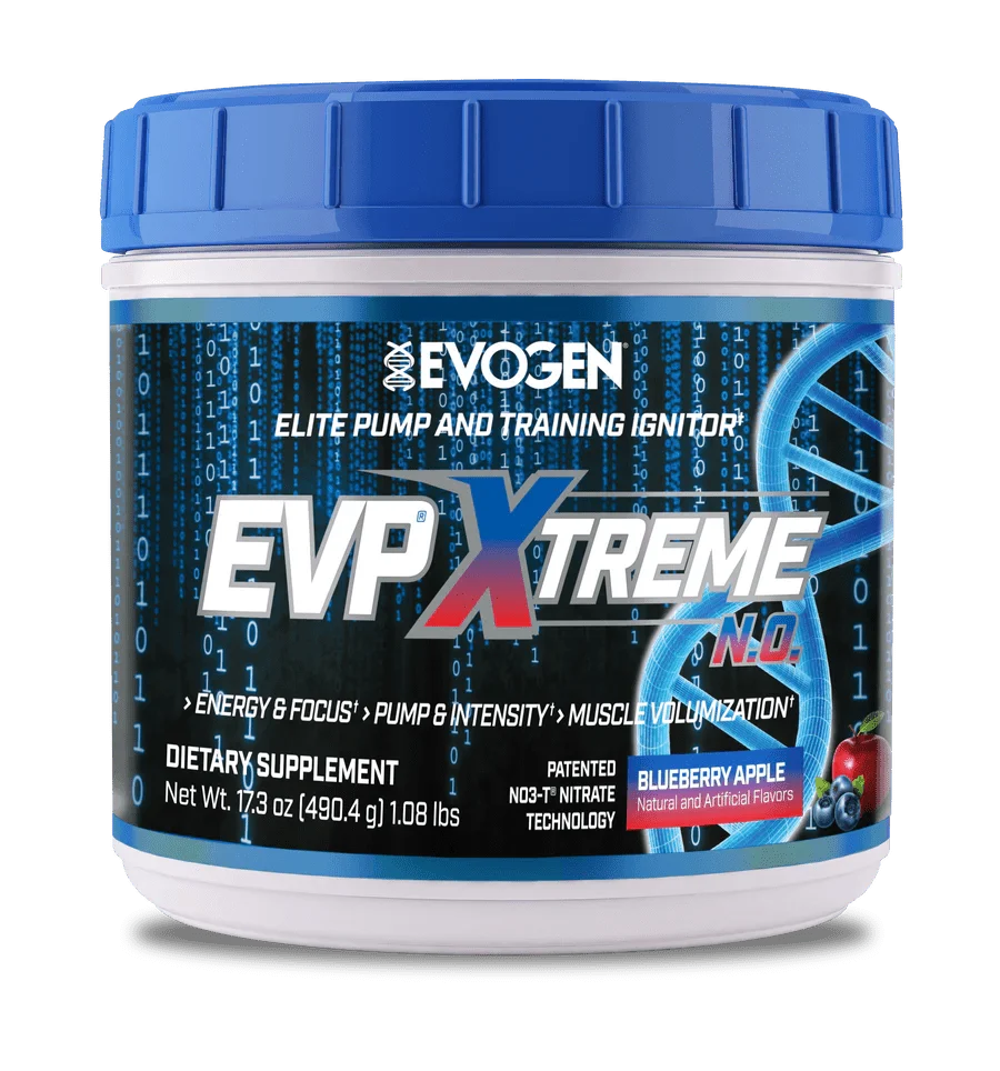 Evogen EVP Xtreme N.O. High-Stim Pre-Workout | Energy, Focus & Extreme Pumps
