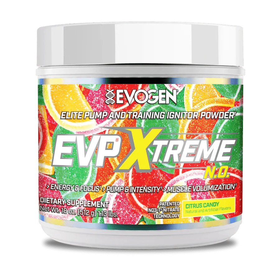 Evogen EVP Xtreme N.O. High-Stim Pre-Workout | Energy, Focus & Extreme Pumps