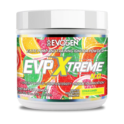 Evogen EVP Xtreme N.O. High-Stim Pre-Workout | Energy, Focus & Extreme Pumps