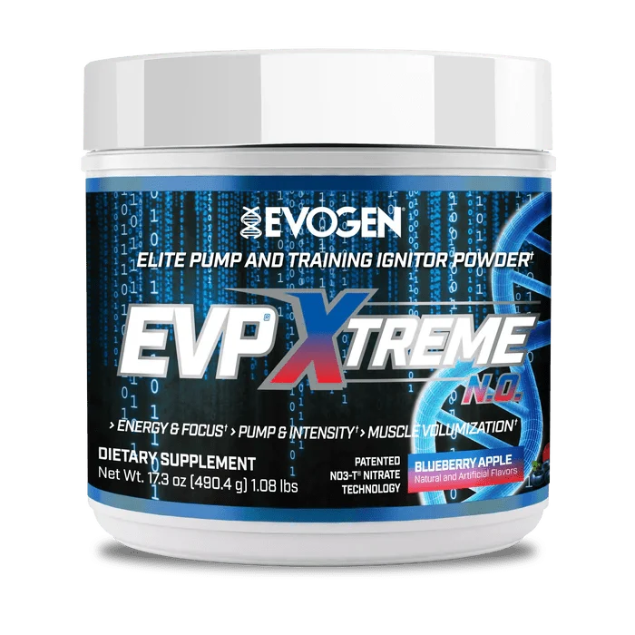 Evogen EVP Xtreme N.O. High-Stim Pre-Workout | Energy, Focus & Extreme Pumps
