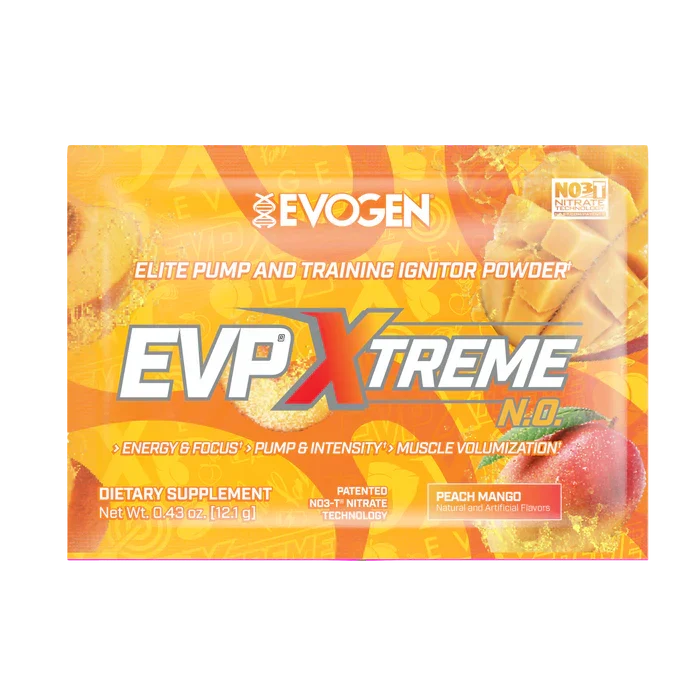 Evogen Nutrition EVP Xtreme N.O. Pre-Workout Travel Packet