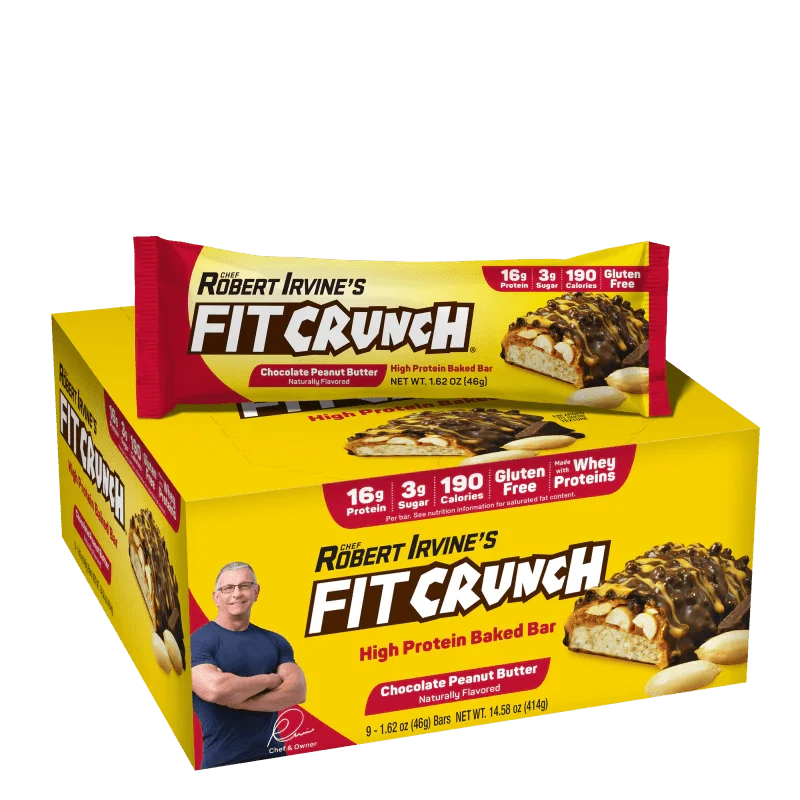 Fit Crunch High Protein Baked Bars