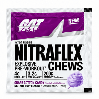 GAT Sport NITRAFLEX Pre-Workout Chews Sample