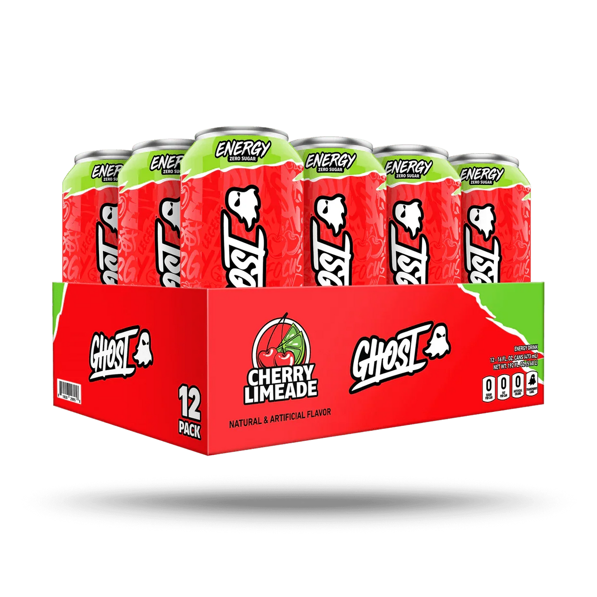 GHOST Energy Drink 16 oz – Zero Sugar Energy & Focus Drink
