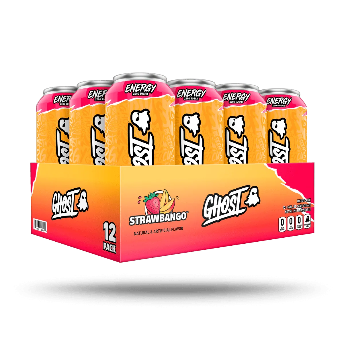 GHOST Energy Drink 16 oz – Zero Sugar Energy & Focus Drink