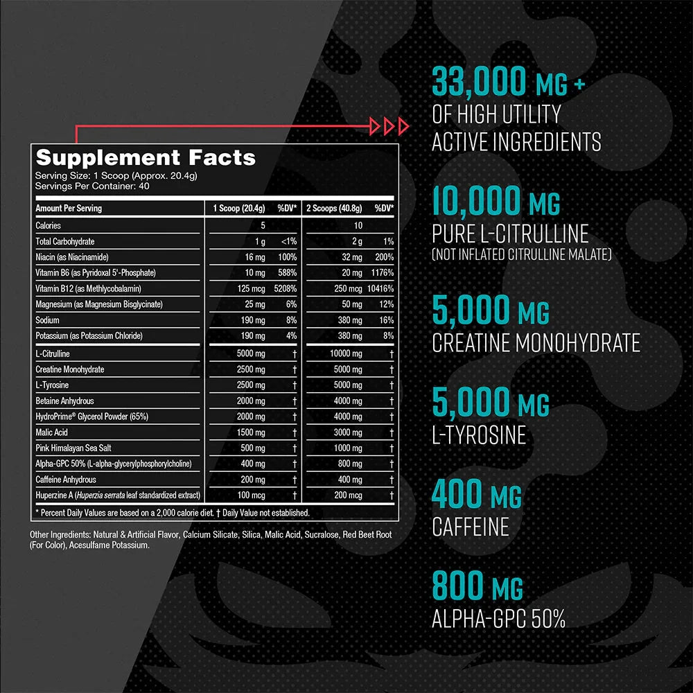 Gorilla Mind Gorilla Mode 2.0 Pre Workout