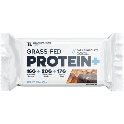 Transparent labs Grass-Fed Protein+ Bar