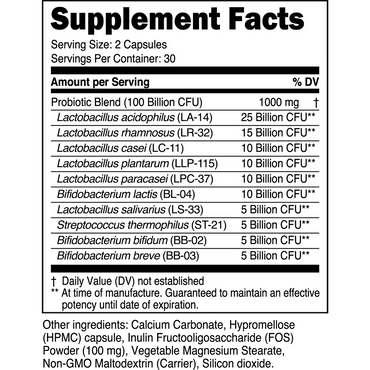Transparent Labs Gut Health Probiotic