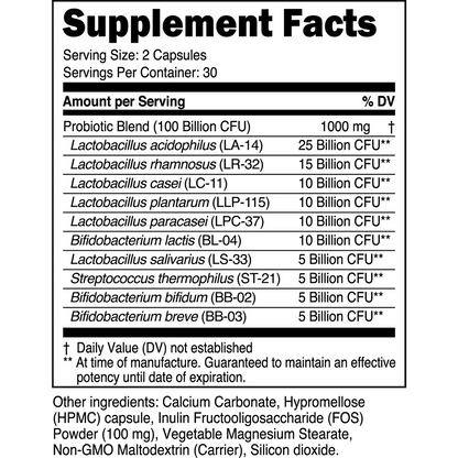 Transparent Labs Gut Health Probiotic