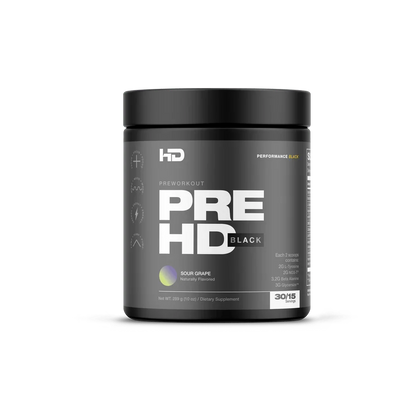 HD Muscle Pre HD Black Pre Workout