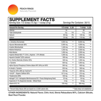 HD Muscle Pre HD Ultra Pre Workout