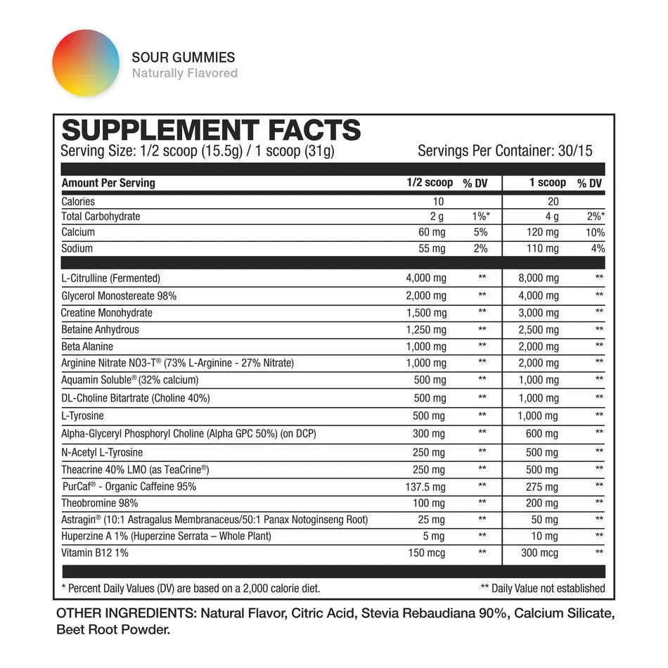 HD Muscle Pre HD Ultra Pre Workout