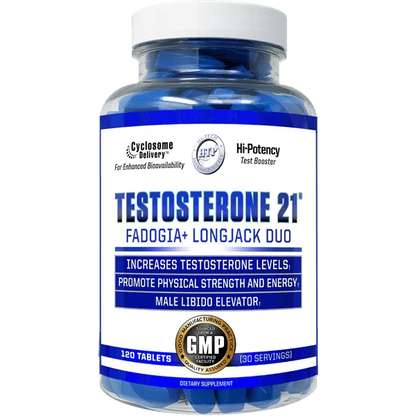 Hi Tech Testosterone 21 Fadogia + Longjack Duo