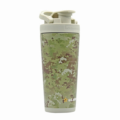 Ice Shaker Steel Bottle