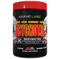Insane Labz Psychotic Rated-R Pre-Workout | 424mg Caffeine | High-Stim Energy, Pump & Endurance