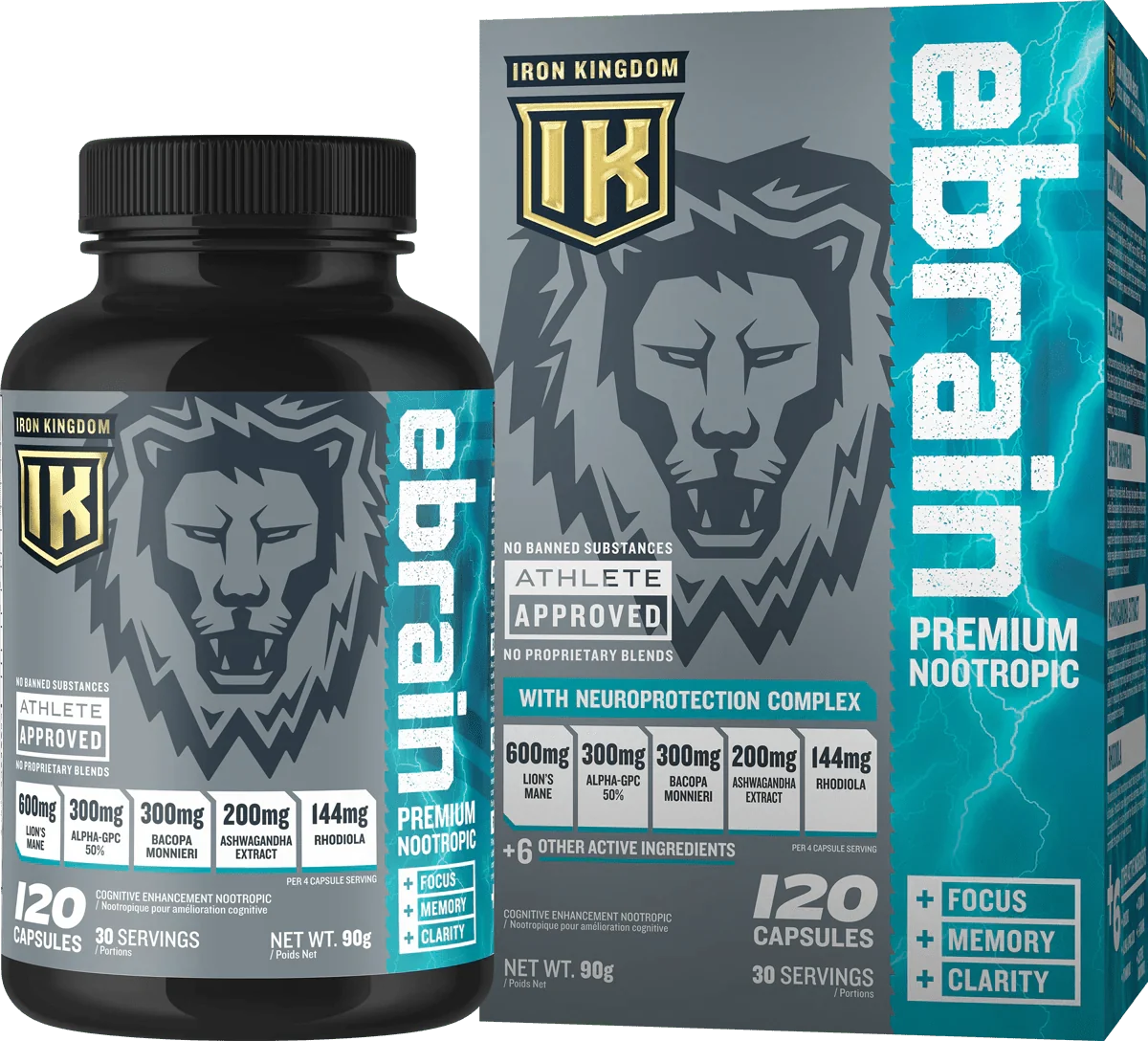 Iron Kingdom Ebrain Premium Nootropic